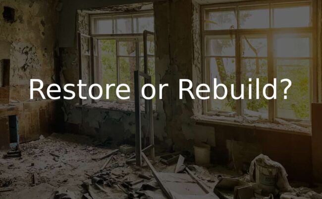 An abandoned Soviet military barracks in a military unit. Empty grunge abandoned ruined room with shabby walls and sunlight from large windows. Grungy warehouse basement background. Copy text space